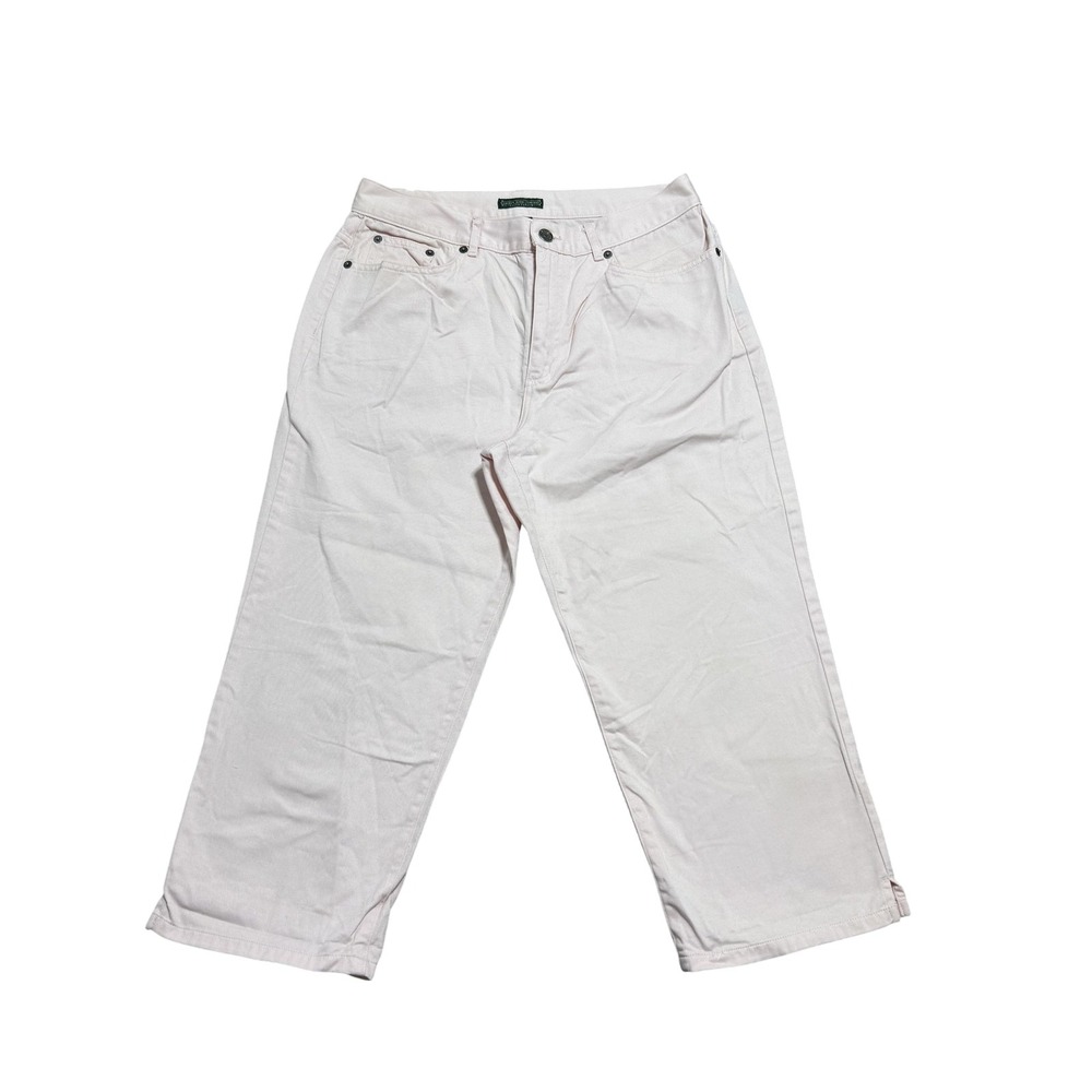 Ralph Lauren Lauren Jeans Co Jeans Womens 8 Light Pink 100% Cotton 5 Pocket‎
